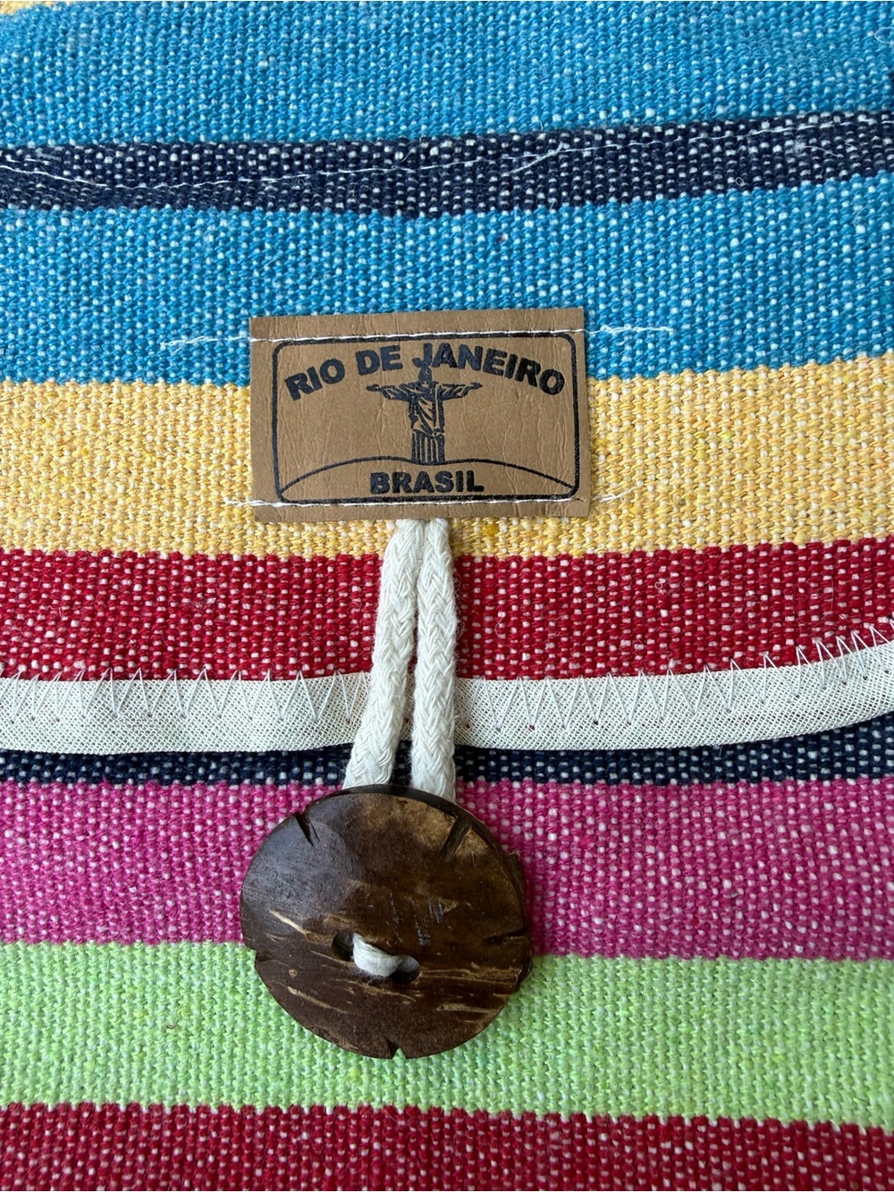 🌴 Colorful Rio de Janeiro Brasil Beach Tote 🌴